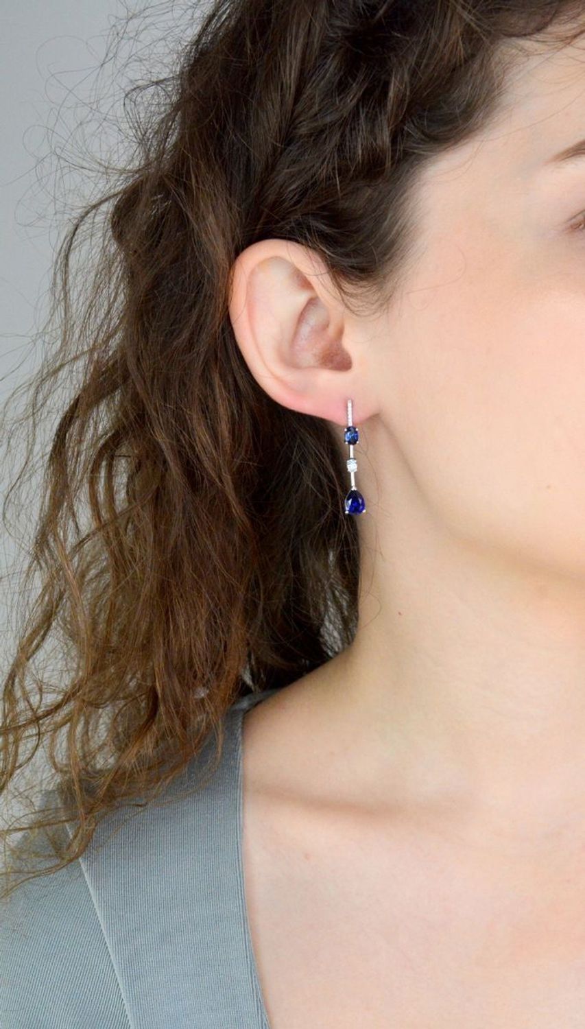 Kolczyki długie z srebrna Dall'Acqua. Kolczyki srebrne w Sklepie z Biżuterią zegarki-diament.pl.Piękna i Elegancka Kolczyki dla Kobiet.Prawdziwe Srebro.11.jpg